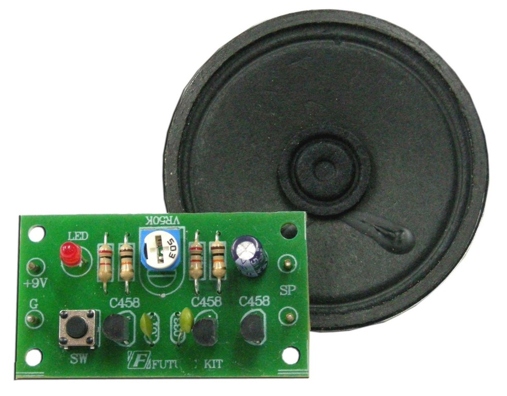 MORSE CODE KEYER WITH 2.5" SPEAKER [ Unassembled kit ]