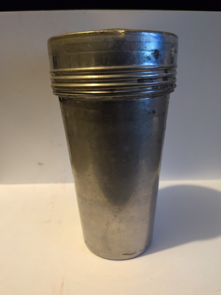 Vintage Metal Nesting Cups
