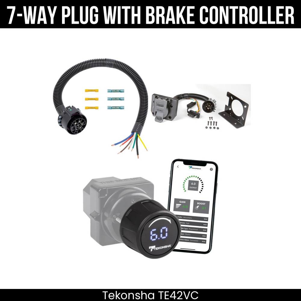 Tekonsha 7-Way Wiring Kit Brake Control For 69-75 International Full Size Pickup
