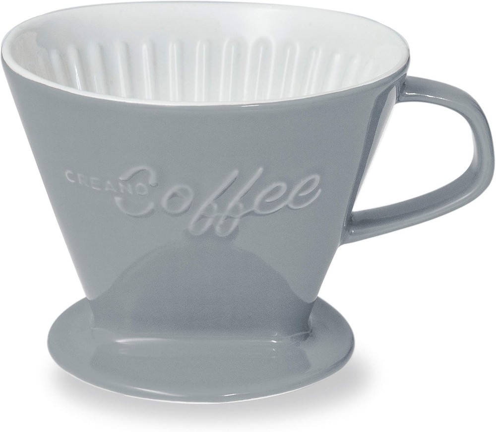 Ceramic Coffee Dripper - Stone Grey - Filter Size 4