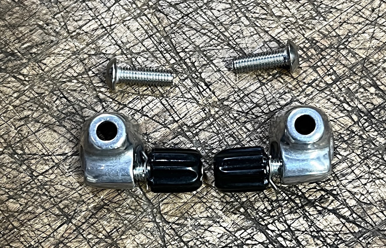 Shimano 600 Ultegra STI Cable Stops for Downtube Braze CURVED - BRAND NEW (NOS)