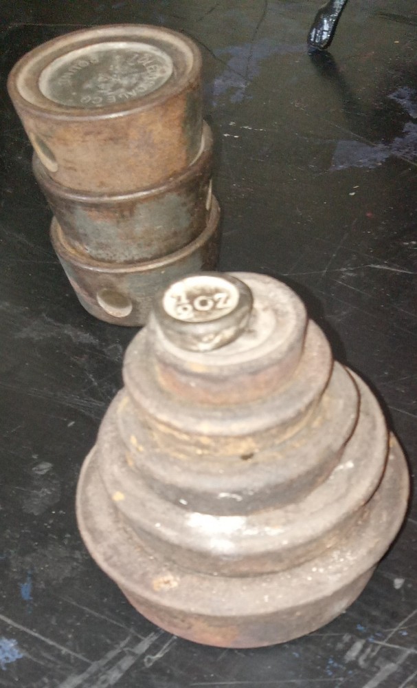 Antique Scale Weights