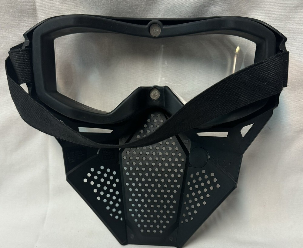Nerf Rival Phantom Corps Protective Adjustable Face Mask Black White