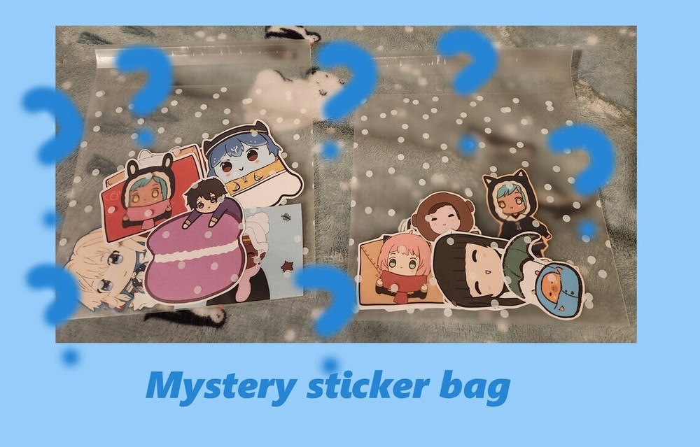 Anime Mystery sticker bag