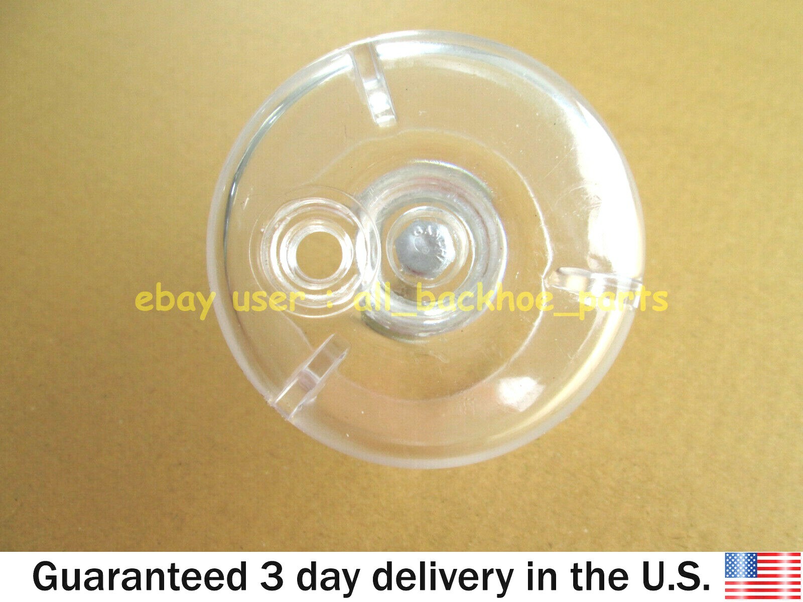 JCB BACKHOE - PLASTIC FUEL SEDIMENT BOWL (PART NO. 32/904709)