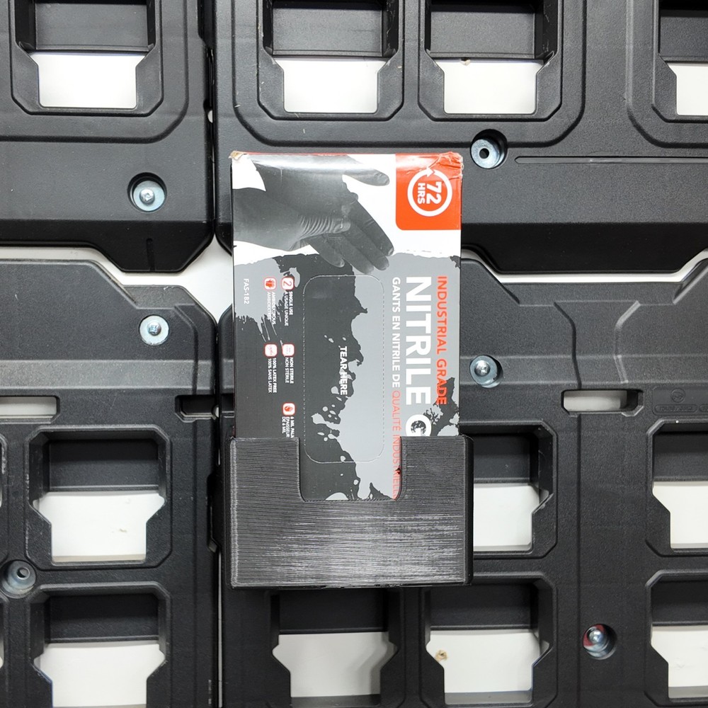 Packout Wall Disposable Glove Box Mount