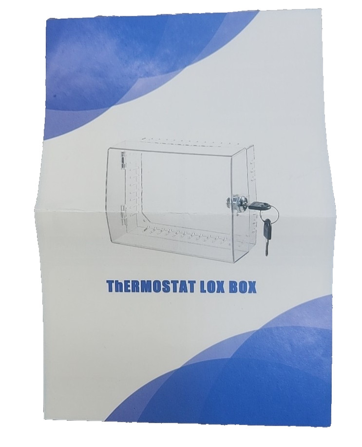 Thermostat Lock Box with keys clear [130]