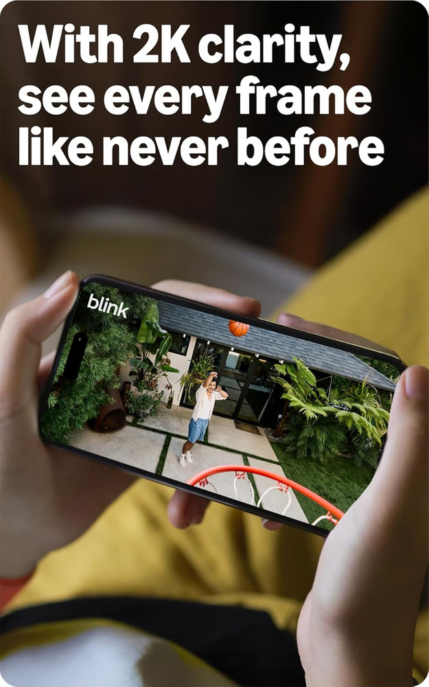 Outdoor 2K+ (Newest Model) — Wireless Smart Security Camera, 2K Video Resolution