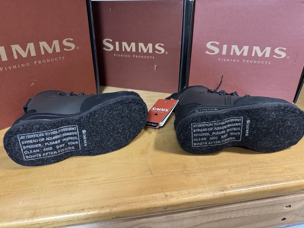 Simms Freestone Fly Fishing Wading Boot New Sz 5