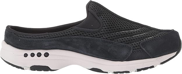 Easy Spirit Women's Traveltime slip-on Mule Walking Sneakers, Navy, Choose Size