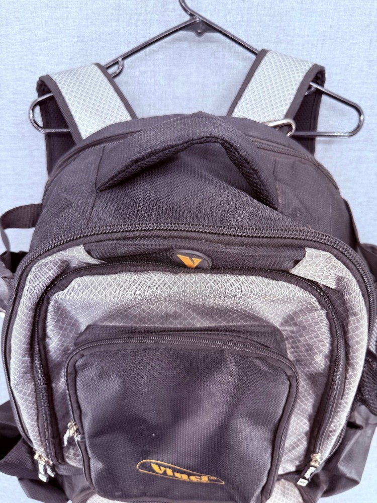VINCI Baseball Softball Gear Bag Backpack Bat Pack Zip Pockets RARE