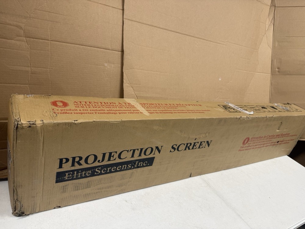 Elite Projector Screen AR120H2 120 Inch - OPEN BOX - READ
