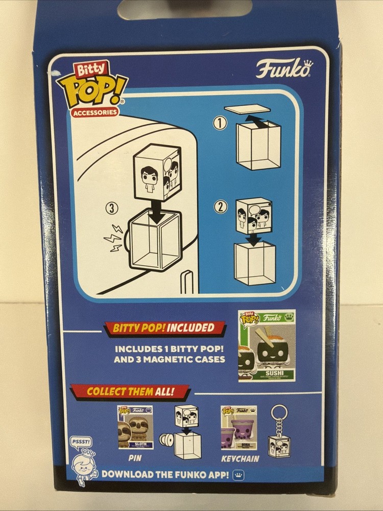 Bitty Pop Accessories Sushi Roll Funko 1 Bitty Pop 3 Magnetic Cases