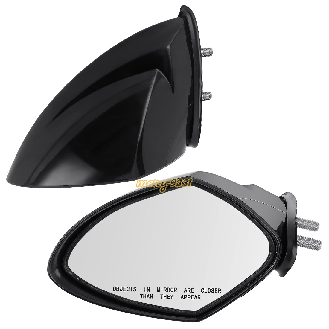 2 Rear View Mirror for Yamaha 2005-2009 WaveRunner VX1100 Deluxe Cruiser Sport