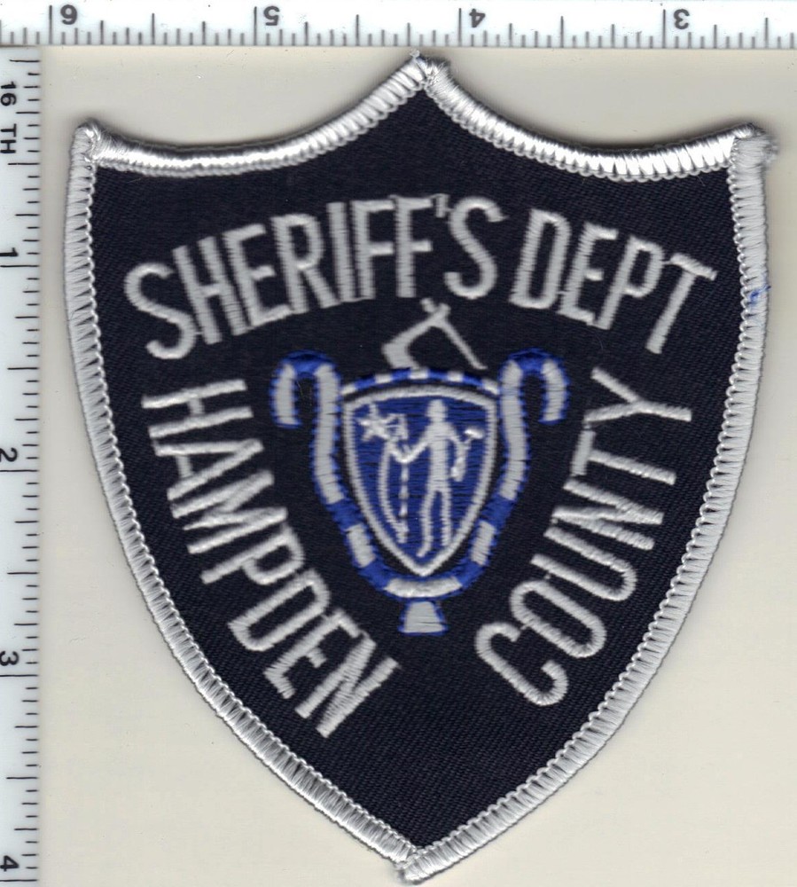 Hampden County Sheriff's Dept. (Massachusetts) Shoulder Patch - new from 1990