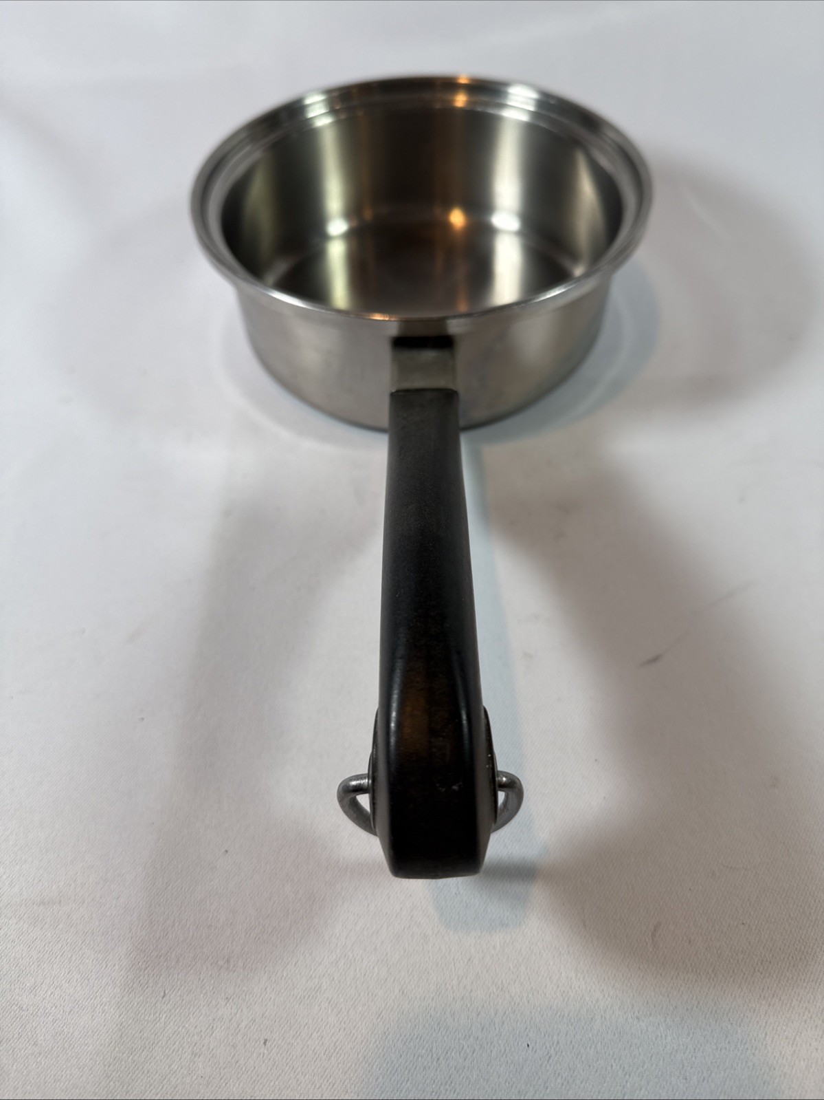 Saladmaster 1 Quart Sauce Pan 18-8 Tri-Clad Stainless Steel No Lid Dallas VTG