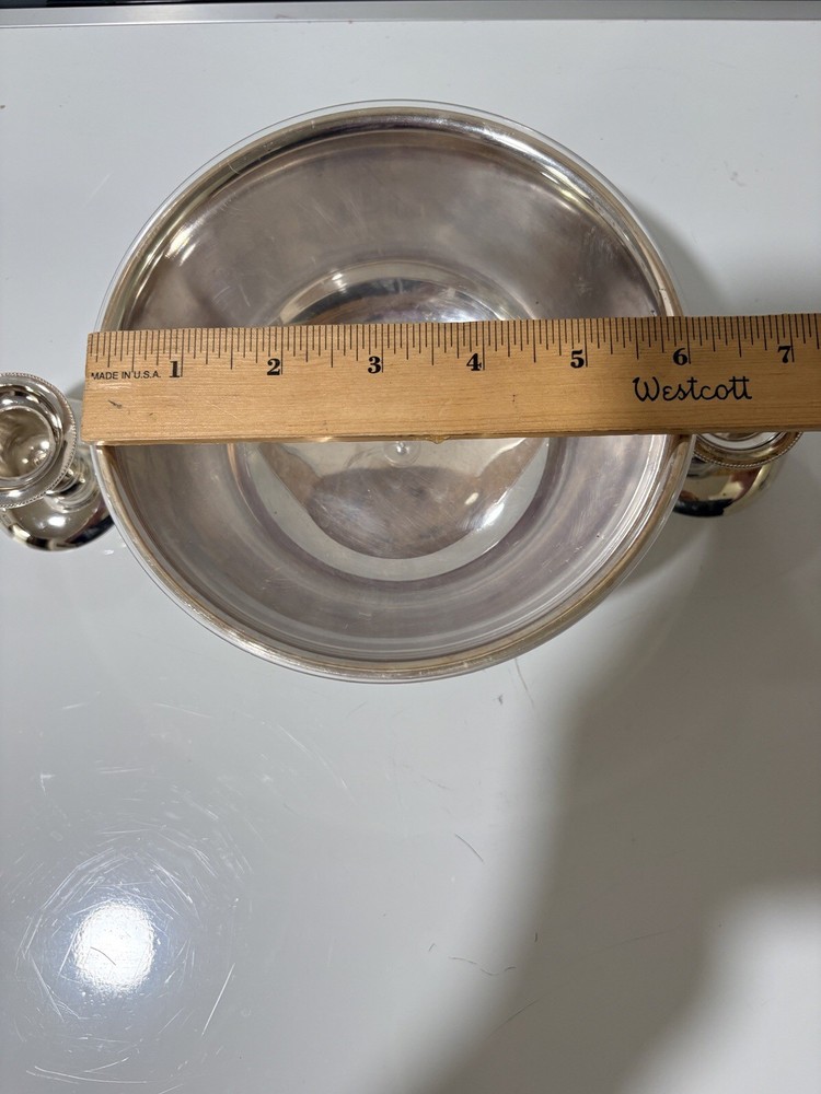 Paul Revere Reproduction Oneida Silver-plated Bowl With Liner