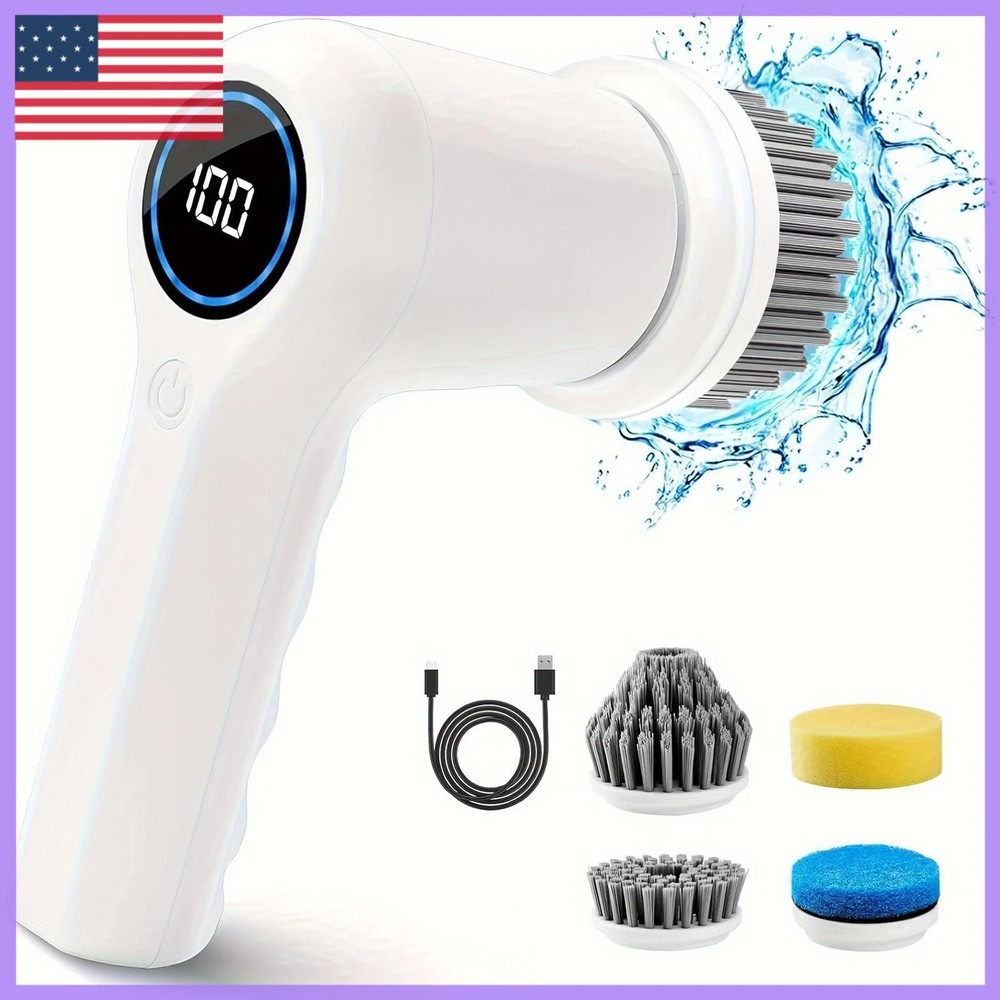 Electric cleaning brush - short brush