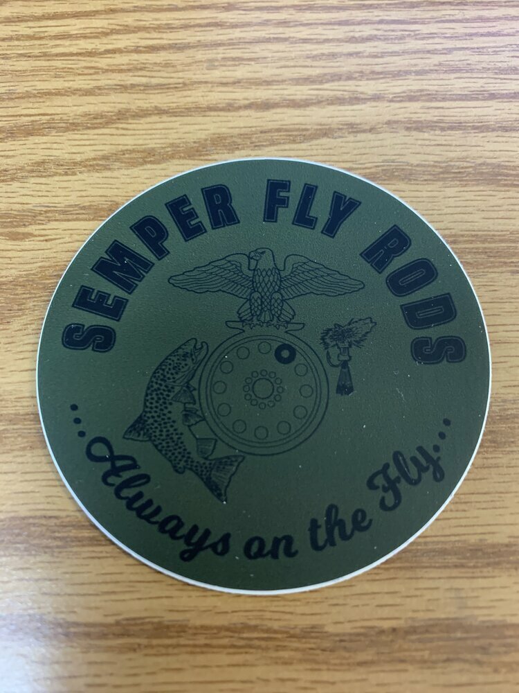 Decals OD Green 3" Circle