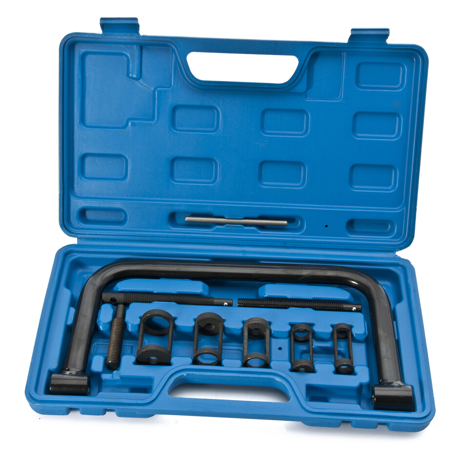 Cylinder Head Valve Spring Installer Remover Tool Set OHV/OHC Compressor Engine