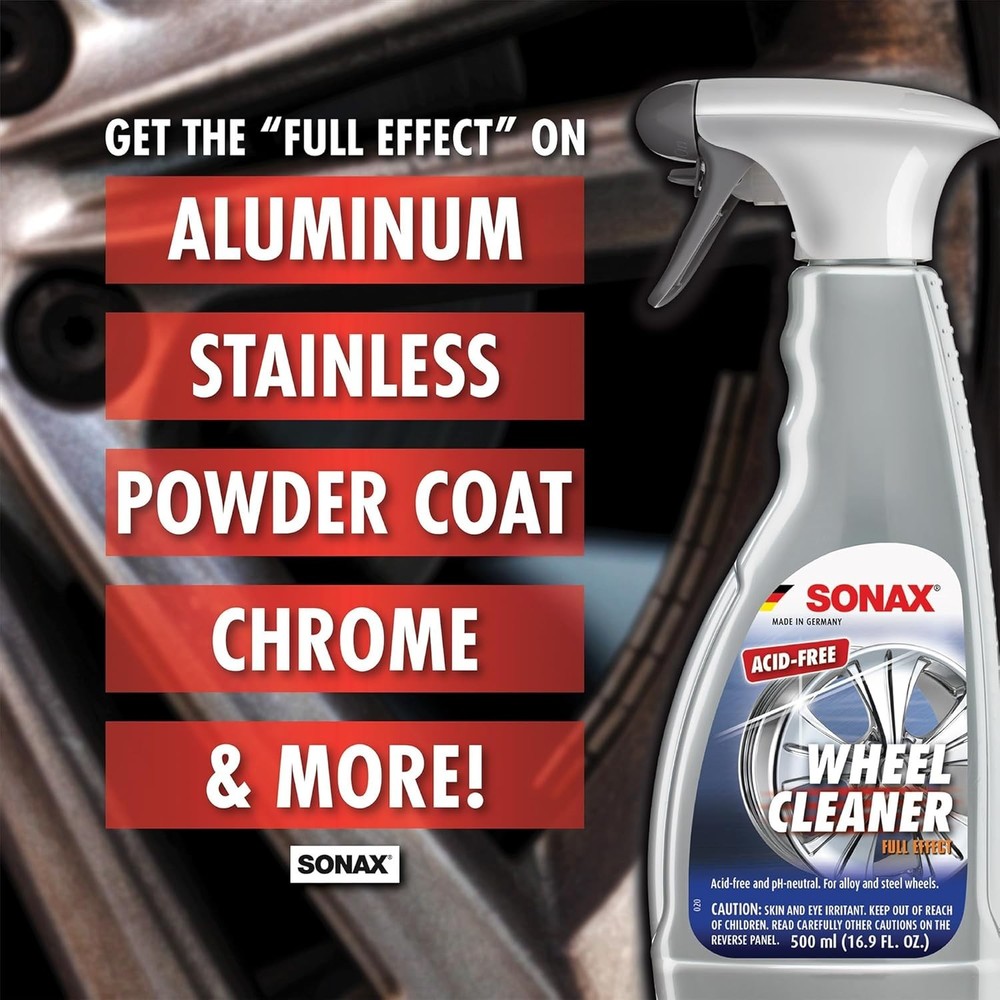 Wheel Cleaner Spray - Color Changing Formula