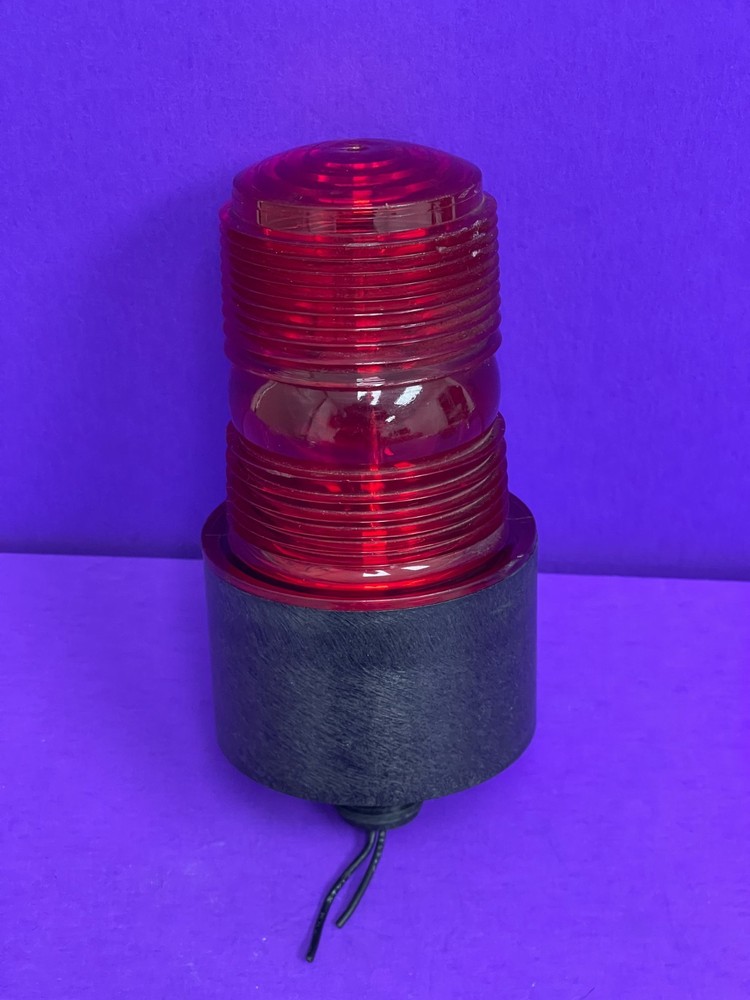Tomar Electronics 495S-120 Red Microstrobe Flashing Light 120V tested