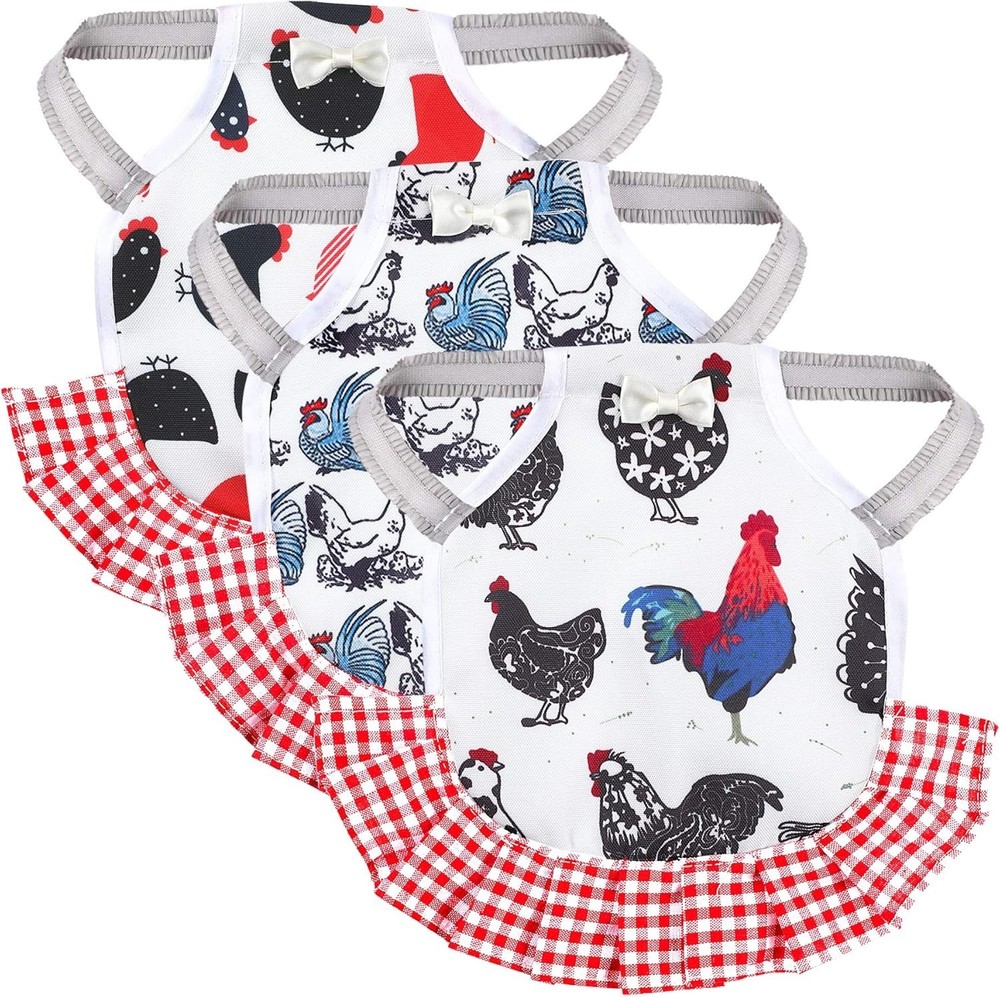 Chicken Saddle Set - Adjustable Hen Aprons for Ultimate Protection