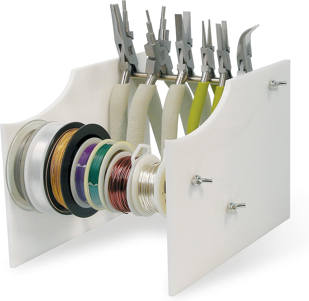 Tool and Spool Rack – Basic Elements – Assembled Stand Is 7.75” X 5.3” X 6” – Or