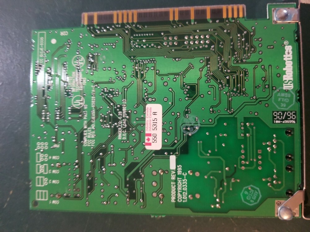 US ROBOTICS 1.012.0335-C ISA MODEM