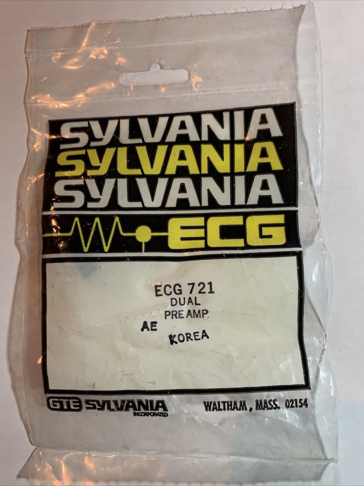 ECG721 INTEGRATED CIRCUIT SYLVANIA
