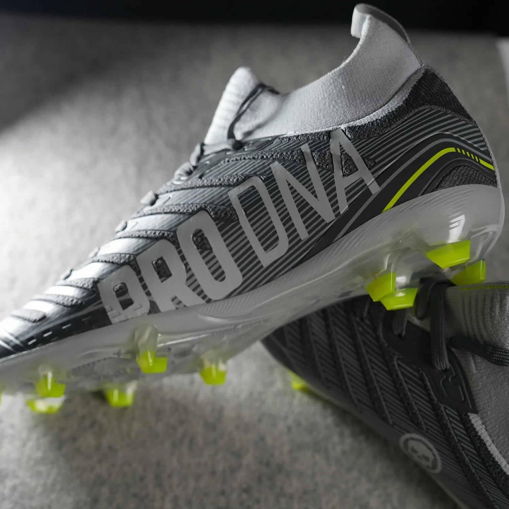 Infamous Pro DNA Voltrax Cleats - Grey - Size 12