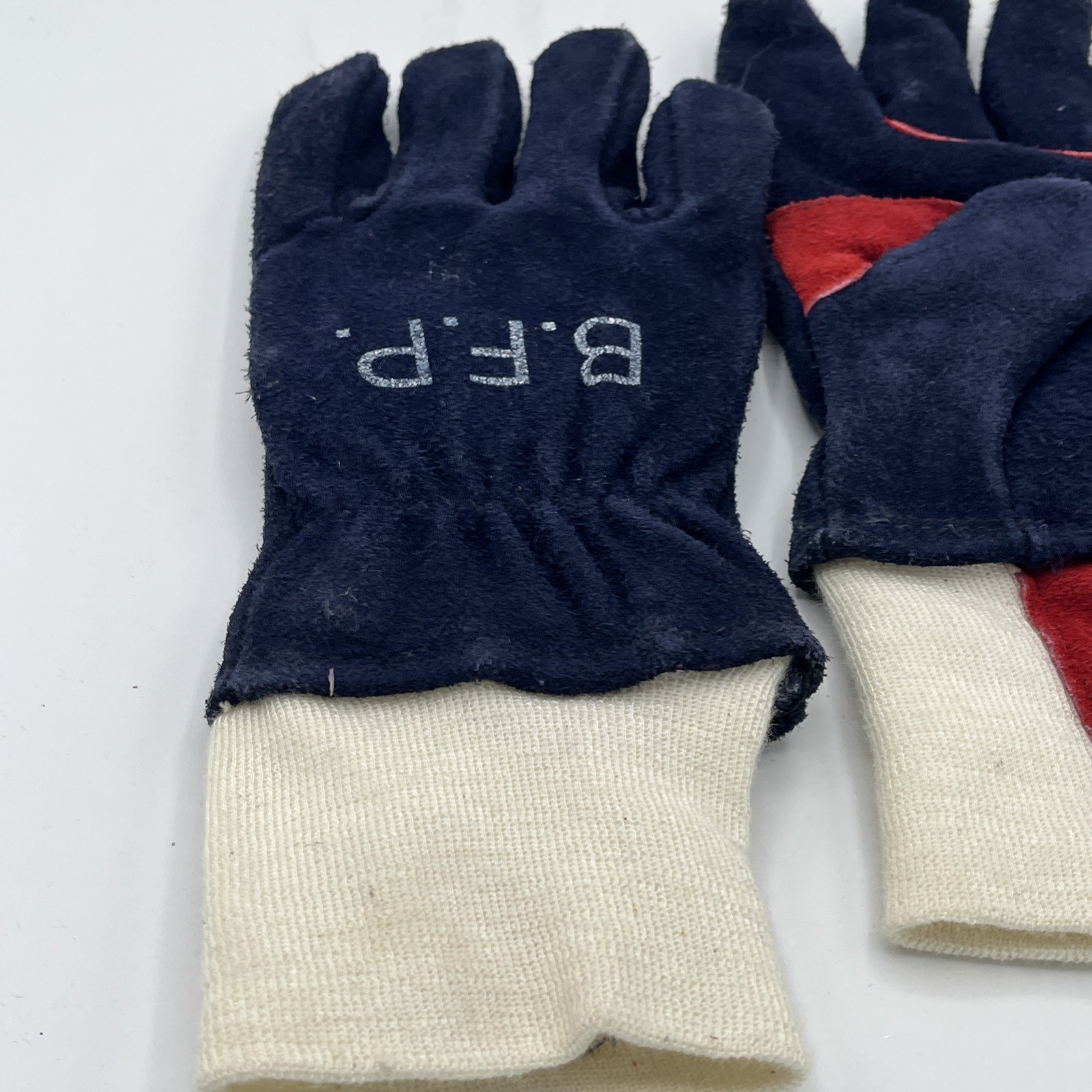 Vtg FireFighter Brand The Glove Corp. Manufactured Firefighter Gloves 2000 Sz S