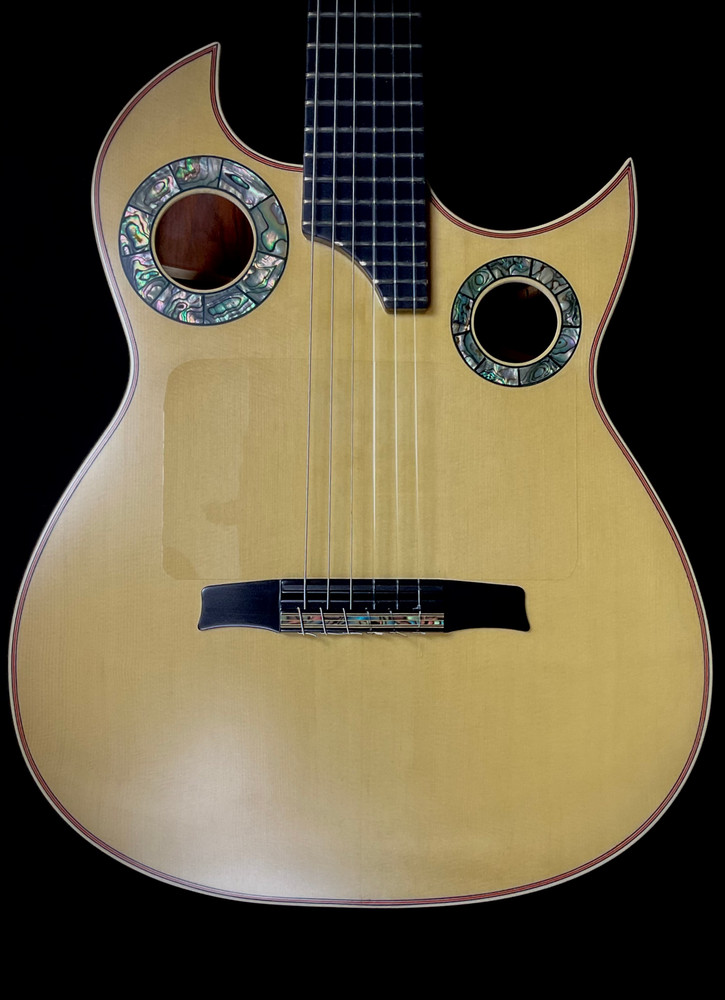 Andalusian Guitars Nylon String Double Cutaway Simplicio Model 1929