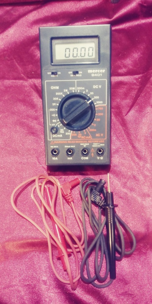 Mercer Electronics Mdl 9401 Digital Multimeter