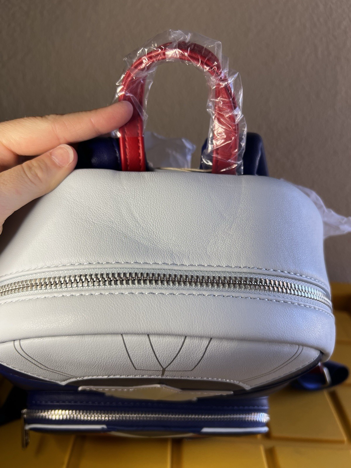 Marvel Falcon Winter Soldier Captain America Mini Backpack Loungefly NWT