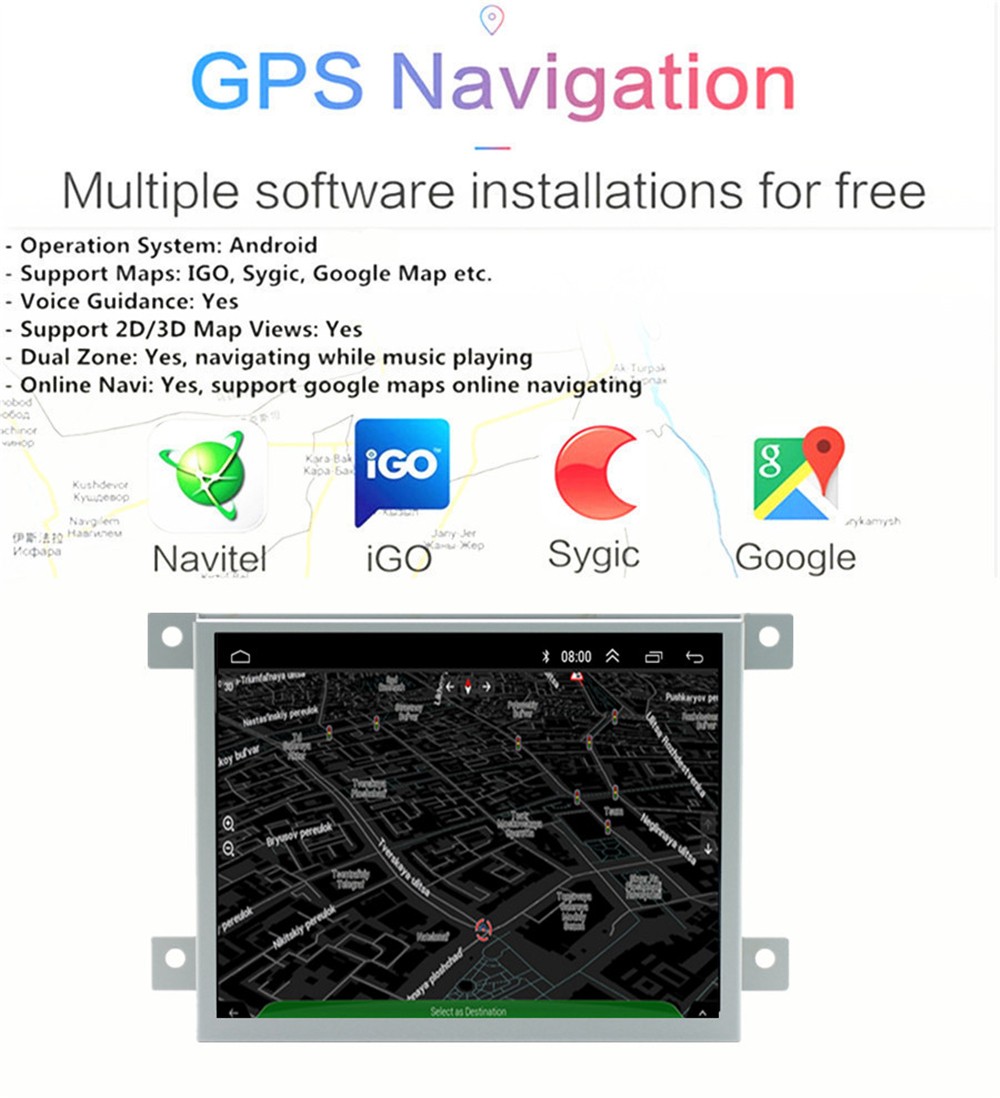 8.4'' Android Stereo Radio GPS Nav For 11-14 Dodge Charger Chrysler 300 Carplay