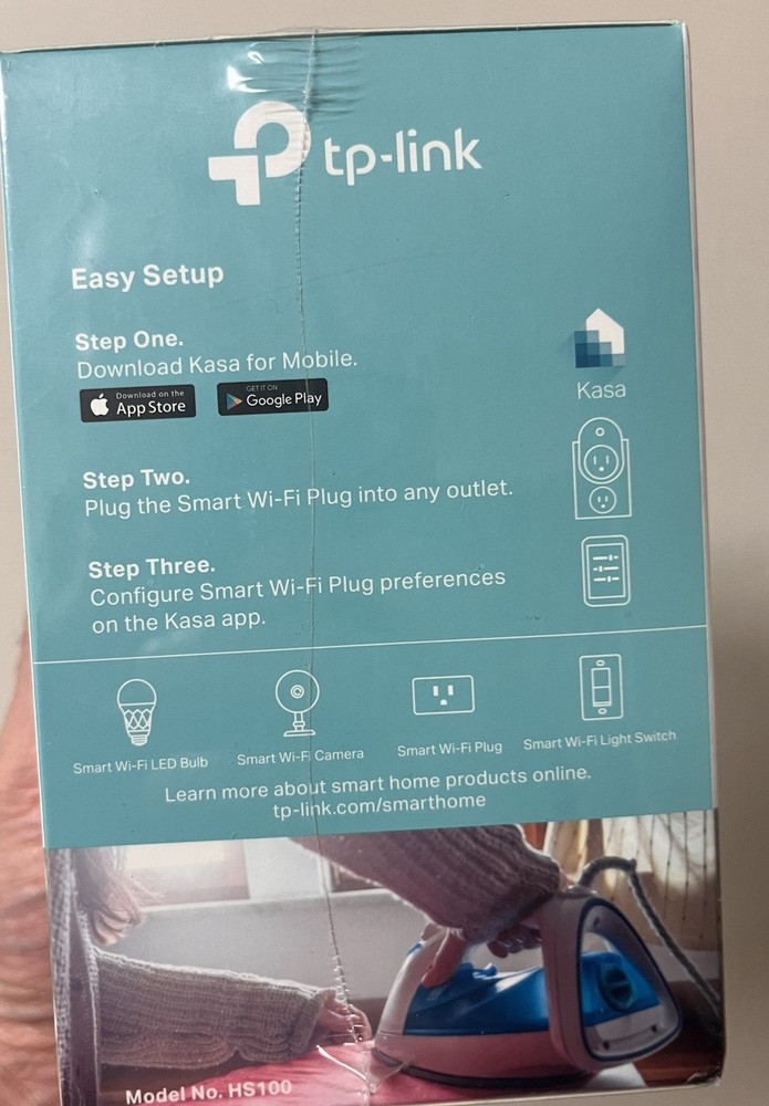 TP-Link HS100 Wi-Fi Alexa Google Home Smart Plug Kit Remote Socket Controller