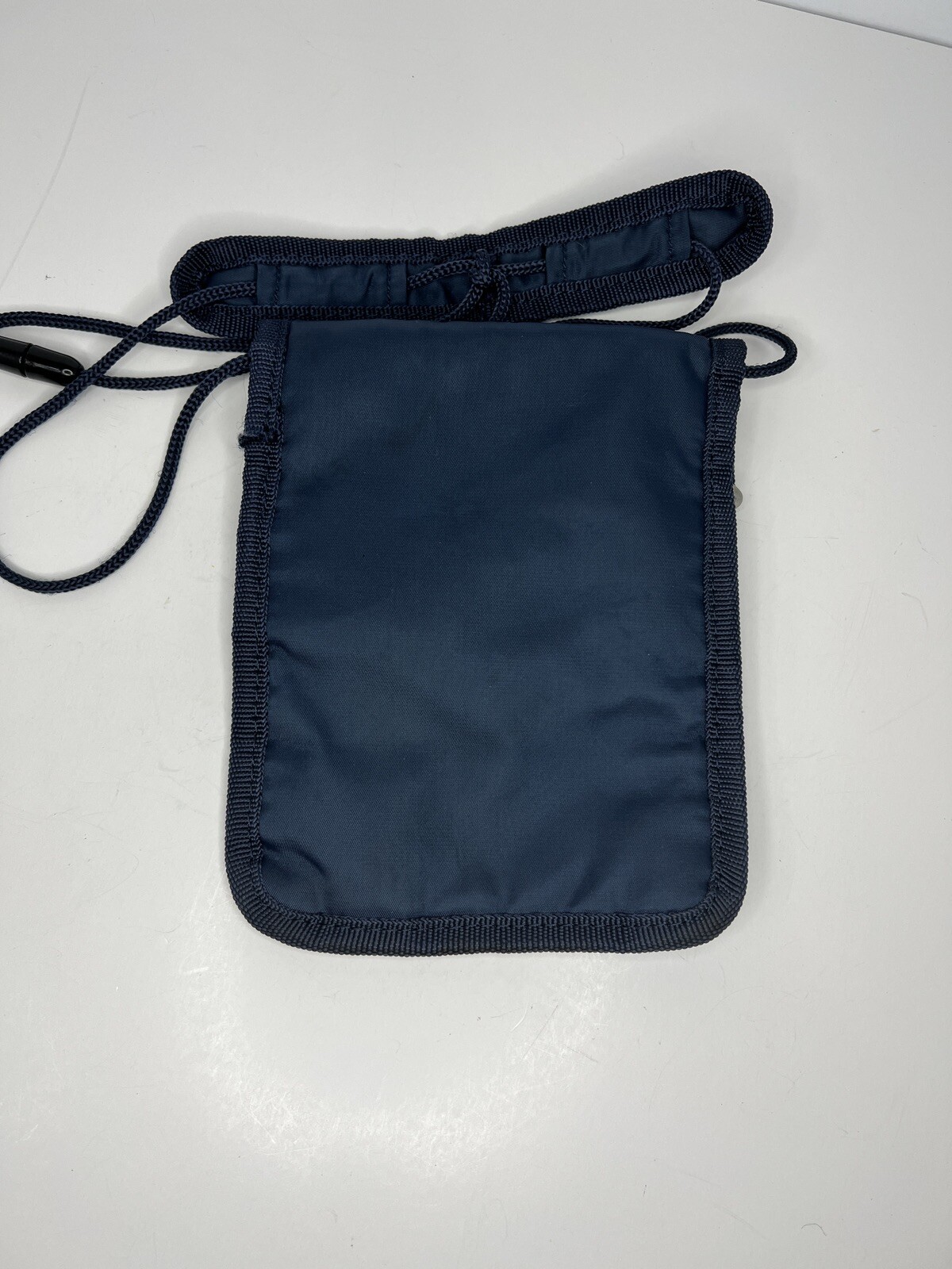 Disney TAG Travel Accessories Gear Navy Blue Neck Wallet ID Holder Bag Pouch