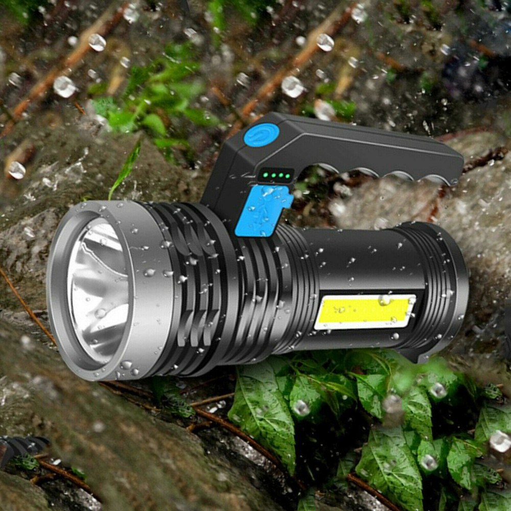 Most Powerful 22000000LM Torch LED Flashlight USB Rechargeable Tactical Light