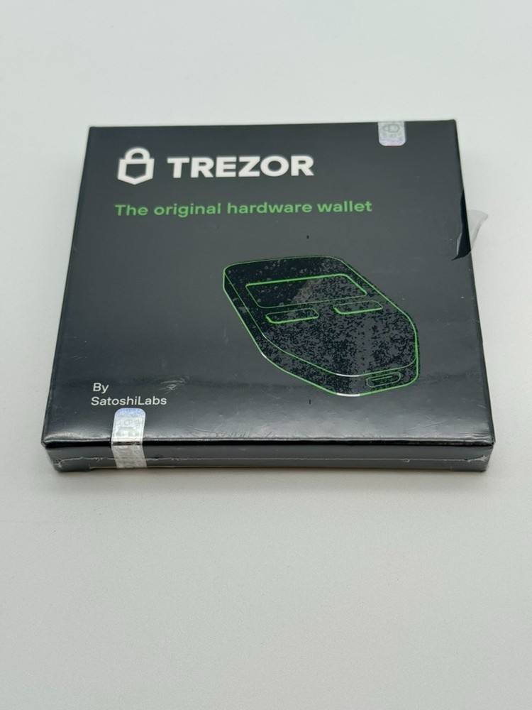 Trezor Model One Crypto Hardware Wallet FREE case