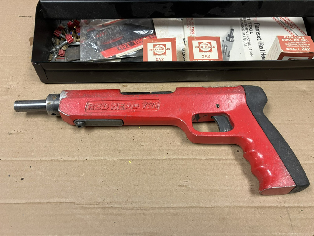 Red Head 721 Powder Actuated Toolbox kit