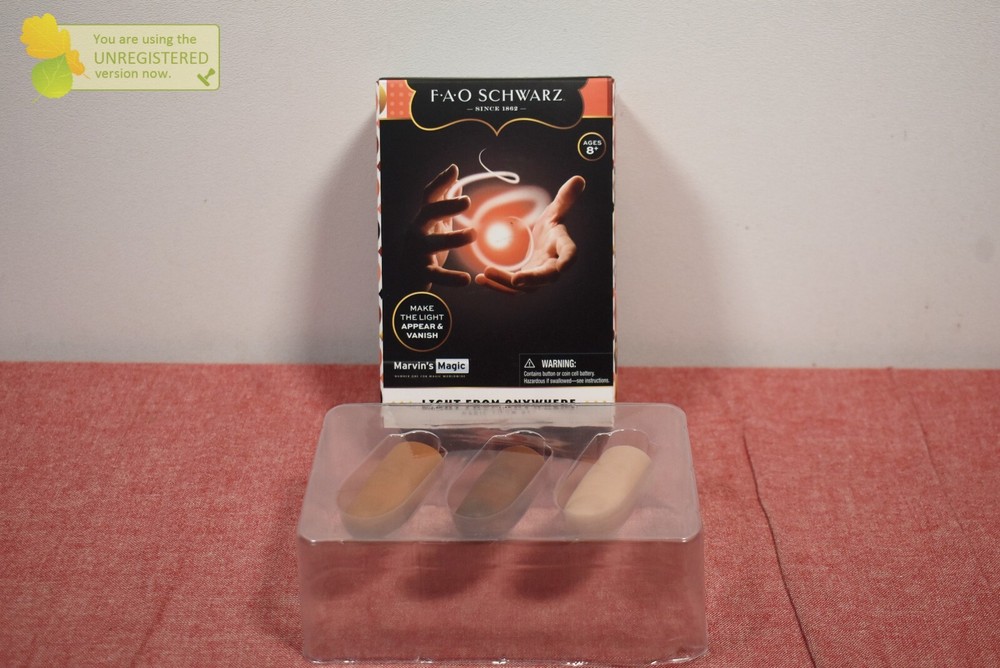 FAO Schwarz Lights From Anywhere Magic Trick Set