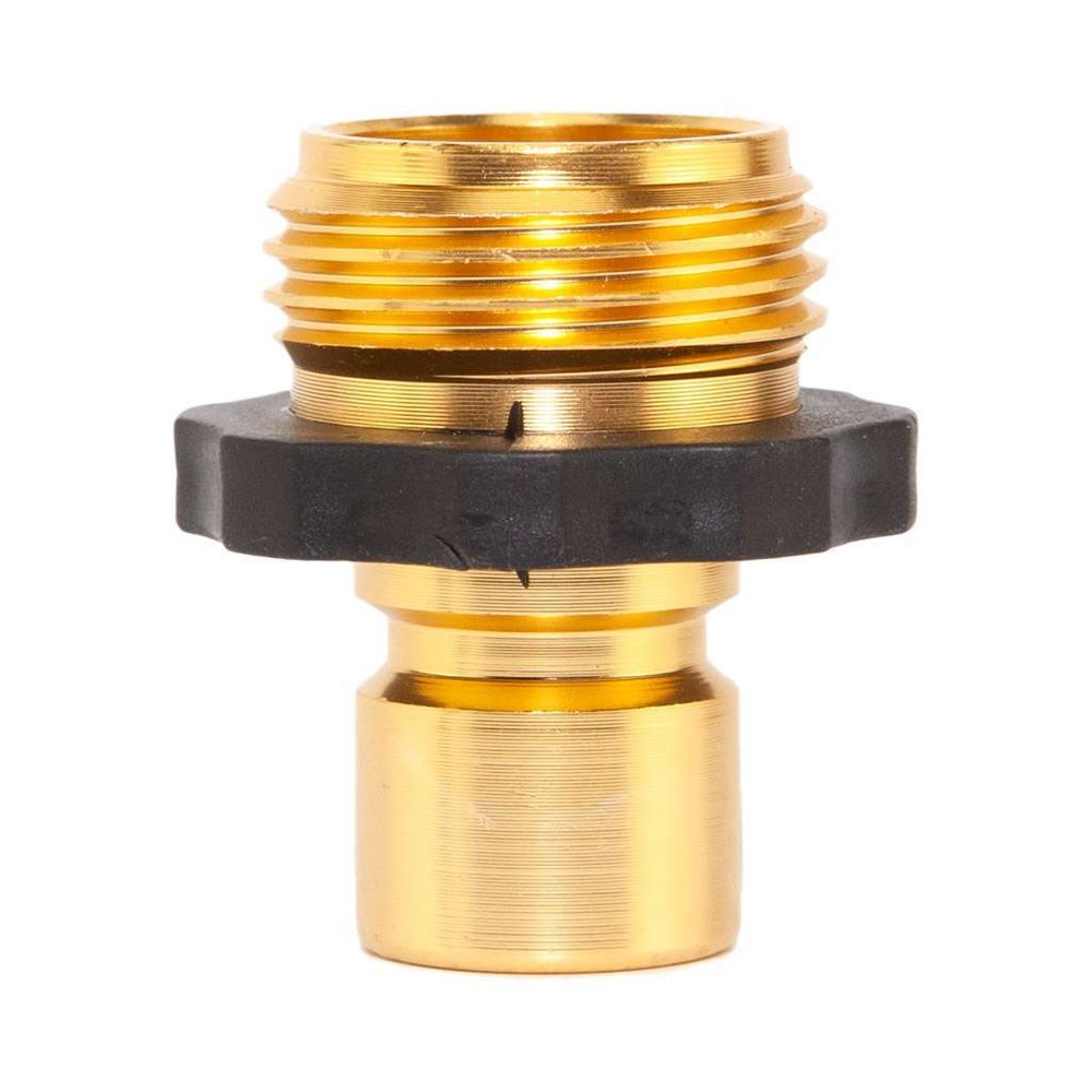 3/4'' Garden Hose Quick Connect Solid Brass Quick Connector Garden Hose Fitting