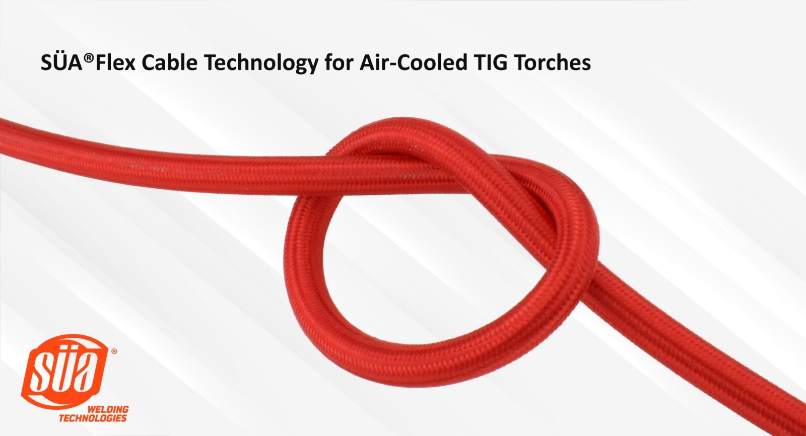 Flexible TIG Torch Power Cable - 1pc - SÜA®Flex for Air-cooled TIG Torches