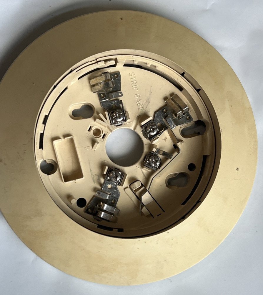 System Sensor 2451 Smoke Detector with Base