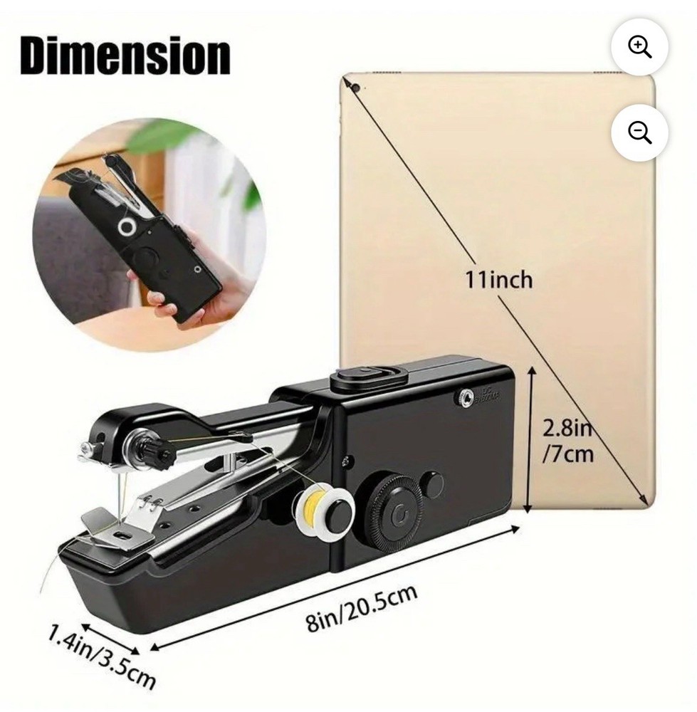 Handheld Sewing Machine, Quick Sewing Portable Sewing Machine, Mini Handheld Sew
