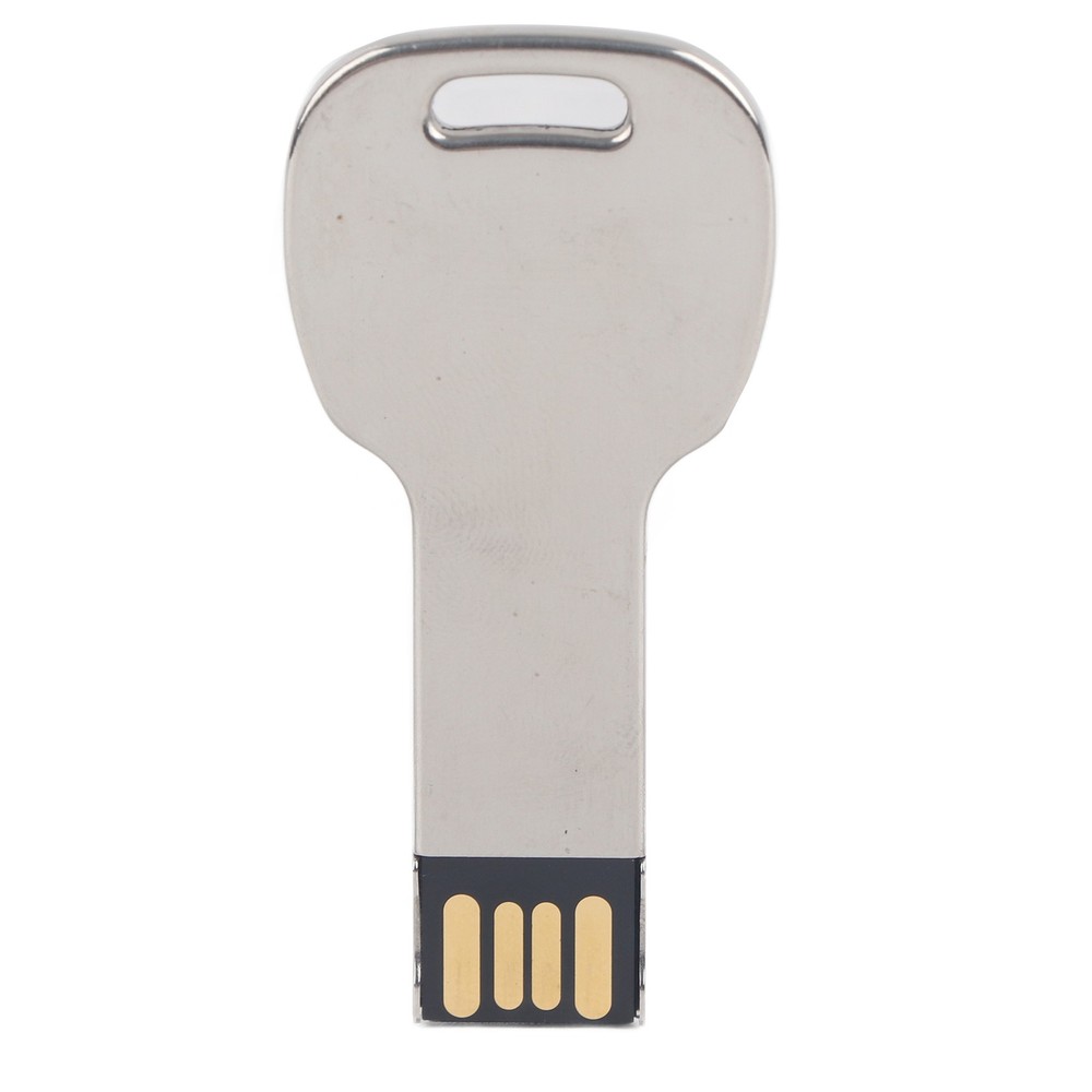 Cool Key Shape USB Flash Drive For Fast File Storage In Computer Silver