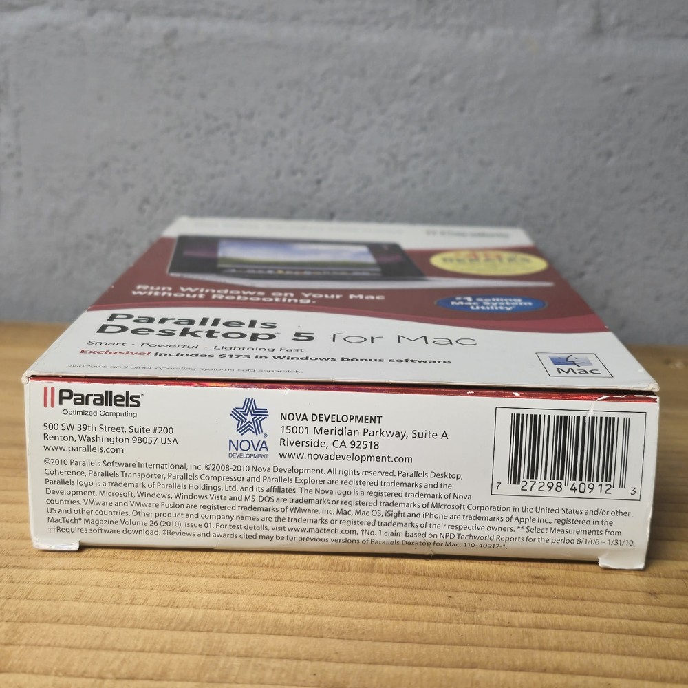 Parallels Desktop 5.0 for Mac - Computer Software