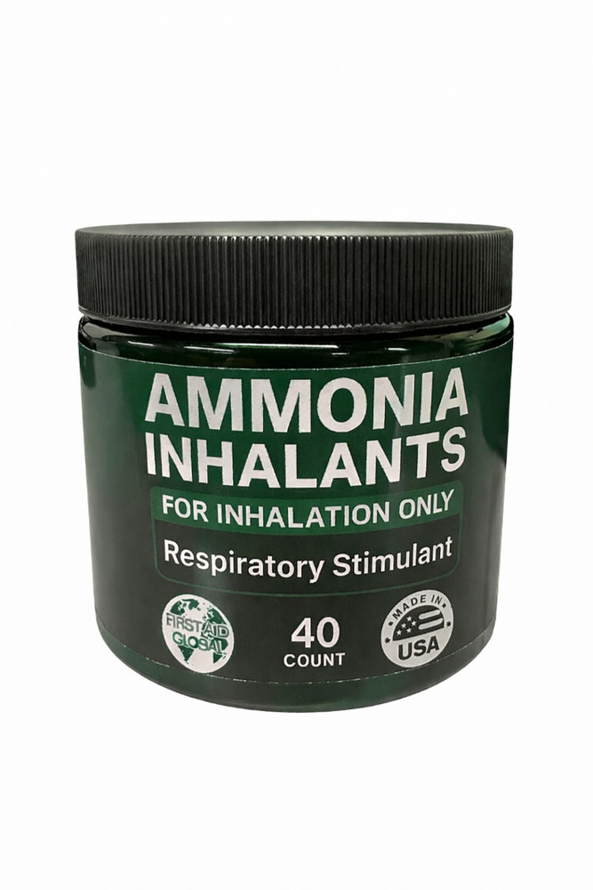 Ammonia inhalants - 40 Pack - First Aid Global