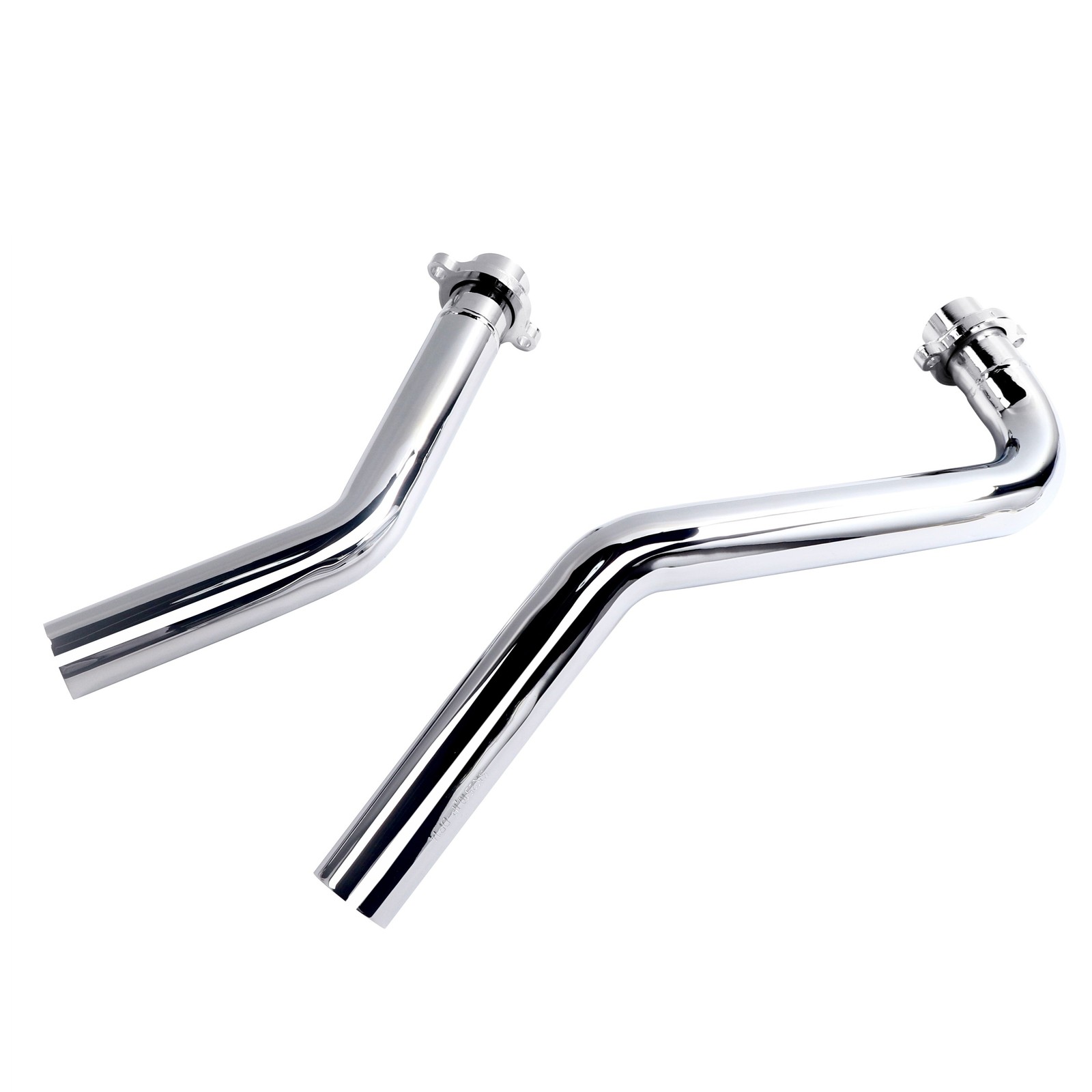 Rumble Tone Chrome Drag Exhaust for Honda Shadow VT750 Spirit-ACE-RS & VT750DC